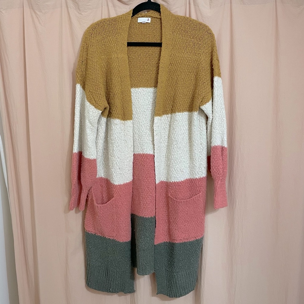 Striped Cardigan